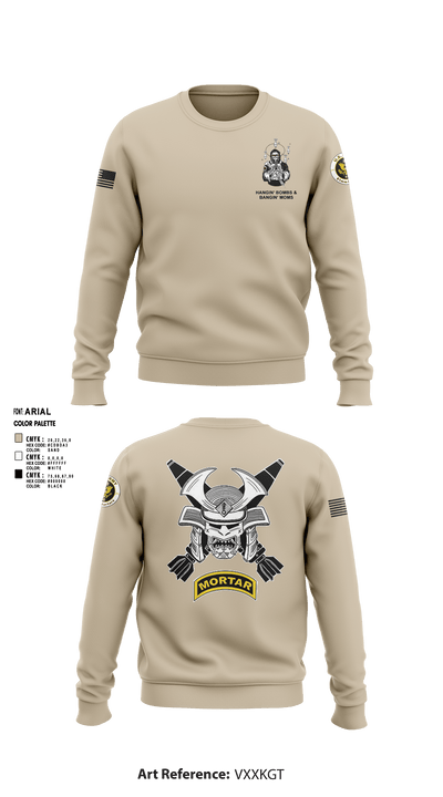 2-1 INFANTRY 73448715 Crew Neck Sweatshirt - 3