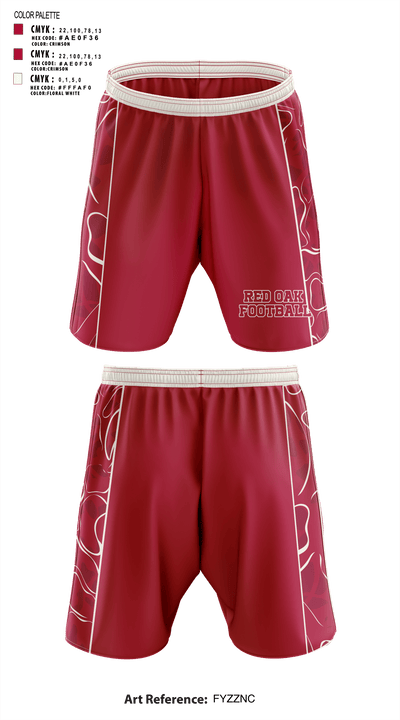 Red oak 67552814 Athletic Shorts With Pockets - 1