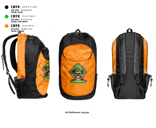 Gear Bag, Washington park, Football, Teamtime, Team time, sublimation, custom sports apparel, team uniforms, spirit wear, spiritwear, sports uniforms, custom shirts, team store, custom team store, fundraiser sports, apparel fundraiser