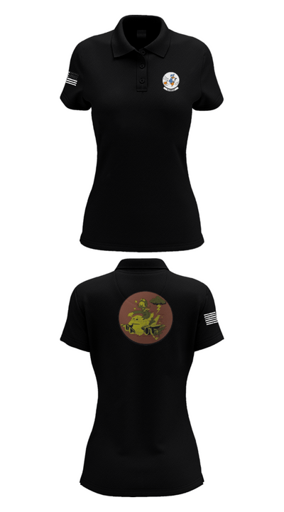 6 AMXS 55831023 Women's Short Sleeve Performance Polo  - 35