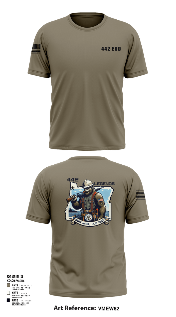 Short Sleeve Performance Shirt, 442 EUD, National Guard, Teamtime, Team time, sublimation, custom sports apparel, team uniforms, spirit wear, spiritwear, sports uniforms, custom shirts, team store, custom team store, fundraiser sports, apparel fundraiser