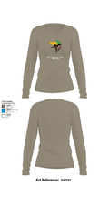 Northland High School Volleyball 74321802 Women's Long Sleeve V-neck Shirt - 19