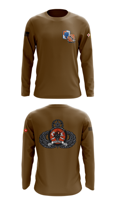 50th ESB-E, C. Company50th ESB-E, Charlie Company 94317327 Long Sleeve Performance Shirt - 11