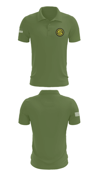Short Sleeve Performance Polo, OCS 117th RTI, National Guard, Teamtime, Team time, sublimation, custom sports apparel, team uniforms, spirit wear, spiritwear, sports uniforms, custom shirts, team store, custom team store, fundraiser sports, apparel fundraiser