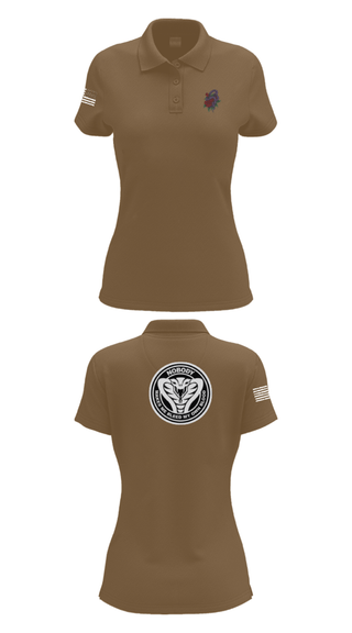Women's Short Sleeve Performance Polo, CobrasCobras, Swimming, Teamtime, Team time, sublimation, custom sports apparel, team uniforms, spirit wear, spiritwear, sports uniforms, custom shirts, team store, custom team store, fundraiser sports, apparel fundraiser