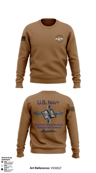 Crew Neck Sweatshirt, Aviation Maintenance Administration, , Teamtime, Team time, sublimation, custom sports apparel, team uniforms, spirit wear, spiritwear, sports uniforms, custom shirts, team store, custom team store, fundraiser sports, apparel fundraiser