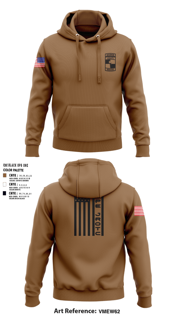 Hoodie, Lenape High School Army JROTC, , Teamtime, Team time, sublimation, custom sports apparel, team uniforms, spirit wear, spiritwear, sports uniforms, custom shirts, team store, custom team store, fundraiser sports, apparel fundraiser