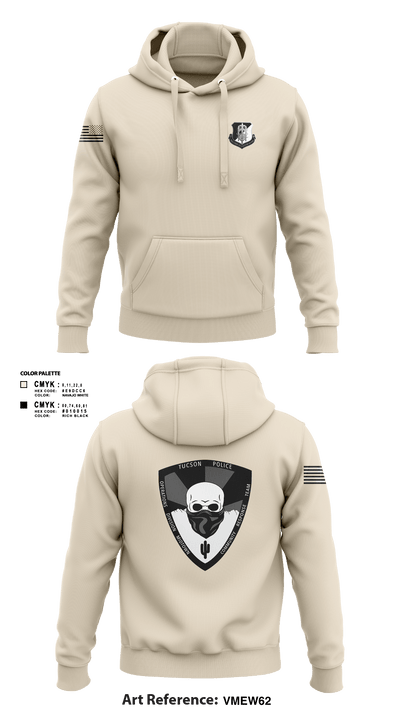 Operations Division Midtown: Community Response Team 21010699 Hoodie - 3
