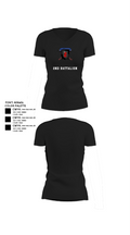 2nd Battalion 43692183 Women's Short Sleeve V-neck Shirt - 24