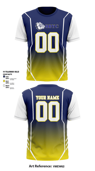 Short Sleeve Performance Shirt, Bloomingdale And Butler Youth Club, Football, Teamtime, Team time, sublimation, custom sports apparel, team uniforms, spirit wear, spiritwear, sports uniforms, custom shirts, team store, custom team store, fundraiser sports, apparel fundraiser