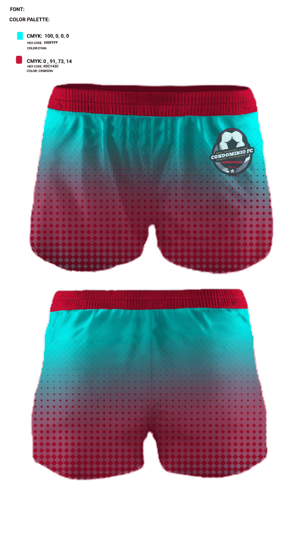 Mens Soccer Shorts, Condominio FC, Men's Soccer, Teamtime, Team time, sublimation, custom sports apparel, team uniforms, spirit wear, spiritwear, sports uniforms, custom shirts, team store, custom team store, fundraiser sports, apparel fundraiser