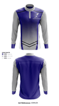 Stuart W Cramer High School Volleyball 87218766 Quarter Zip Jacket - 40