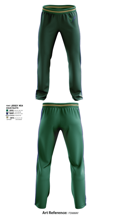 La Costa Canyon High School Volleyball 91321969 Sweatpants - 1
