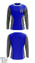 Wheatland youth football and cheer 53677637 Long Sleeve Performance Polo - 1