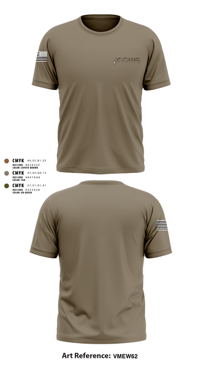 Veterans and Friends, Inc. 14032314 Short Sleeve Performance Shirt - 2