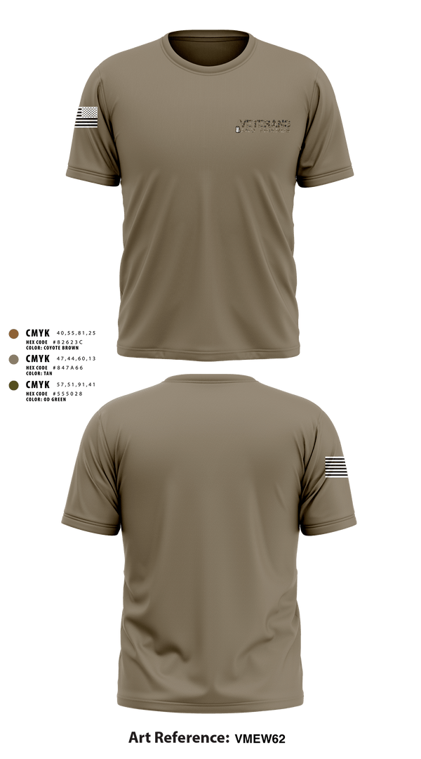 Short Sleeve Performance Shirt, Veterans and Friends, Inc., , Teamtime, Team time, sublimation, custom sports apparel, team uniforms, spirit wear, spiritwear, sports uniforms, custom shirts, team store, custom team store, fundraiser sports, apparel fundraiser