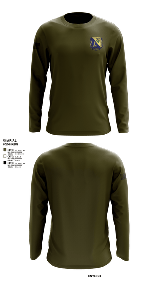 Long Sleeve Performance Shirt, 329th Chemical Co, , Teamtime, Team time, sublimation, custom sports apparel, team uniforms, spirit wear, spiritwear, sports uniforms, custom shirts, team store, custom team store, fundraiser sports, apparel fundraiser