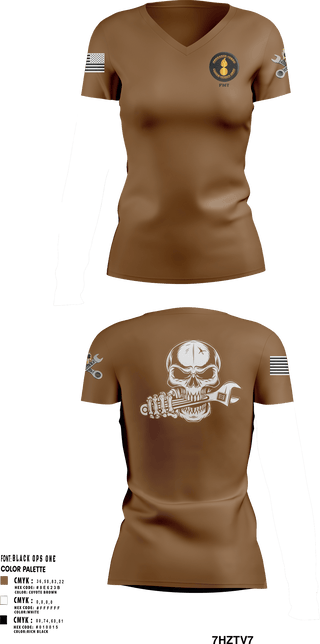 Women's Short Sleeve Vneck Shirt, FMT, Army, Teamtime, Team time, sublimation, custom sports apparel, team uniforms, spirit wear, spiritwear, sports uniforms, custom shirts, team store, custom team store, fundraiser sports, apparel fundraiser