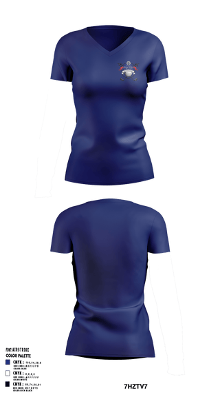 Women's Short Sleeve Vneck Shirt, 284th ASOS, Air Force, Teamtime, Team time, sublimation, custom sports apparel, team uniforms, spirit wear, spiritwear, sports uniforms, custom shirts, team store, custom team store, fundraiser sports, apparel fundraiser