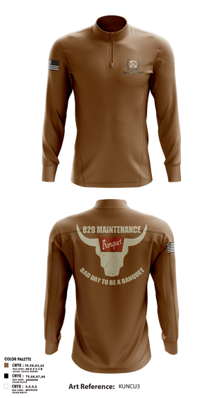 Quarter Zip Jacket, 829 maintenance, National Guard, Teamtime, Team time, sublimation, custom sports apparel, team uniforms, spirit wear, spiritwear, sports uniforms, custom shirts, team store, custom team store, fundraiser sports, apparel fundraiser