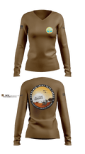 44IBCT HHC 62640068 Women's Long Sleeve V-neck Shirt - 2