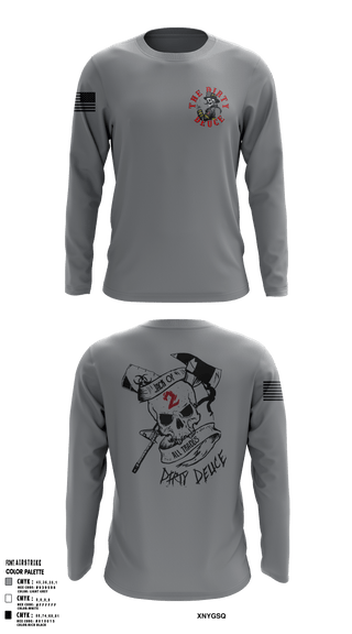 Long Sleeve Performance Shirt, 386th ECES/CEF, Fire Department, Teamtime, Team time, sublimation, custom sports apparel, team uniforms, spirit wear, spiritwear, sports uniforms, custom shirts, team store, custom team store, fundraiser sports, apparel fundraiser
