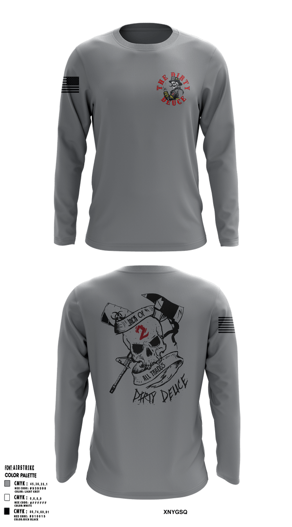 Long Sleeve Performance Shirt, 386th ECES/CEF, Fire Department, Teamtime, Team time, sublimation, custom sports apparel, team uniforms, spirit wear, spiritwear, sports uniforms, custom shirts, team store, custom team store, fundraiser sports, apparel fundraiser