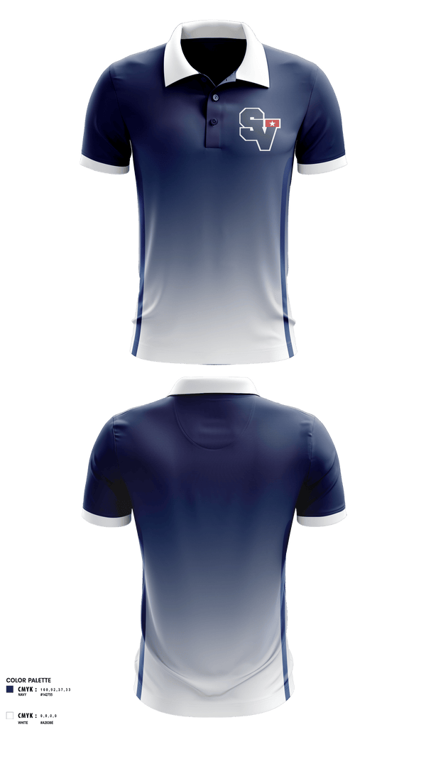 Short Sleeve Performance Polo, Smithson Valley Youth Football, Football, Teamtime, Team time, sublimation, custom sports apparel, team uniforms, spirit wear, spiritwear, sports uniforms, custom shirts, team store, custom team store, fundraiser sports, apparel fundraiser