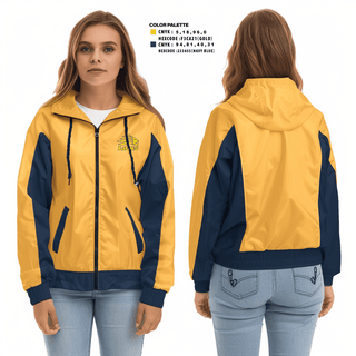 Windbreaker, Big Valley Christian High School Volleyball, Women's Volleyball, Teamtime, Team time, sublimation, custom sports apparel, team uniforms, spirit wear, spiritwear, sports uniforms, custom shirts, team store, custom team store, fundraiser sports, apparel fundraiser