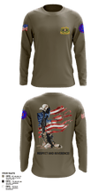 962D QUARTERMASTER COMPANY (MORTUARY AFFAIRS) 48662806 Long Sleeve Performance Shirt - 4