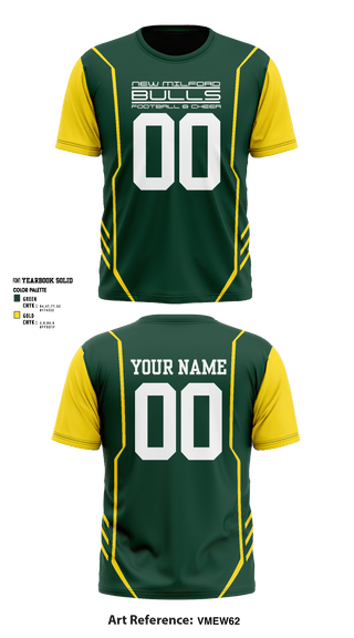 Short Sleeve Performance Shirt, New Milford Bulls Football And Cheerleading, Football, Teamtime, Team time, sublimation, custom sports apparel, team uniforms, spirit wear, spiritwear, sports uniforms, custom shirts, team store, custom team store, fundraiser sports, apparel fundraiser