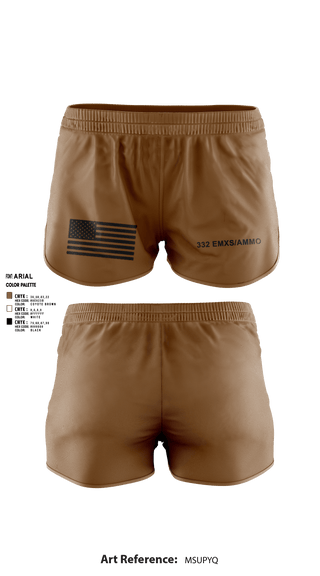 Ranger Panties, 332 EMXS/AMMO, Air Force, Teamtime, Team time, sublimation, custom sports apparel, team uniforms, spirit wear, spiritwear, sports uniforms, custom shirts, team store, custom team store, fundraiser sports, apparel fundraiser