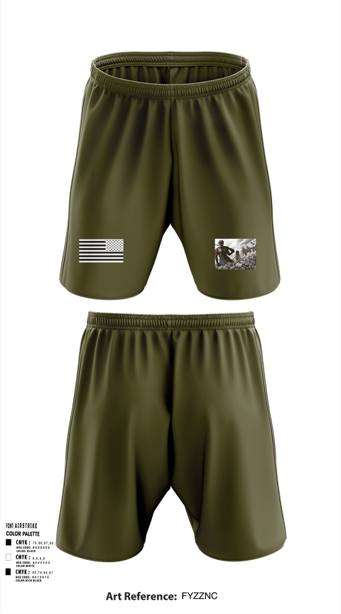 Athletic Shorts With Pockets, 218th Maneuver brigade11 bravo infantry, National Guard, Teamtime, Team time, sublimation, custom sports apparel, team uniforms, spirit wear, spiritwear, sports uniforms, custom shirts, team store, custom team store, fundraiser sports, apparel fundraiser