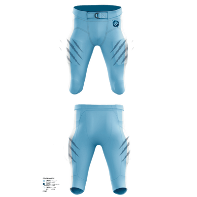 East Stroudsburg Cavaliers 35860494 Football Pants - 1