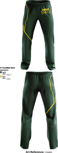 New Milford Bulls Football And Cheerleading 19489077 Softball Pants - 4