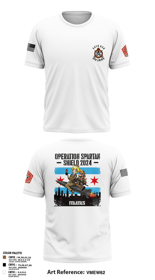 Old School Cotton Feel Shirt, 34th DSB, Army, Teamtime, Team time, sublimation, custom sports apparel, team uniforms, spirit wear, spiritwear, sports uniforms, custom shirts, team store, custom team store, fundraiser sports, apparel fundraiser