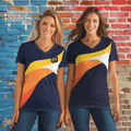 PDWC 17500138 Women's Short Sleeve V-neck Shirt - 2