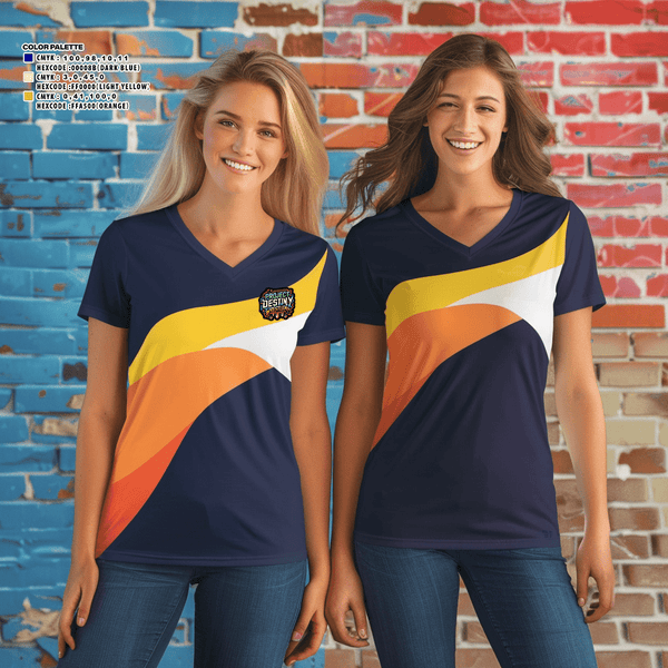 Women's Short Sleeve Vneck Shirt, PDWC, Wrestling, Teamtime, Team time, sublimation, custom sports apparel, team uniforms, spirit wear, spiritwear, sports uniforms, custom shirts, team store, custom team store, fundraiser sports, apparel fundraiser