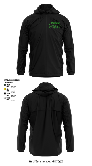Windbreaker, New Milford Bulls Football And Cheerleading, Football, Teamtime, Team time, sublimation, custom sports apparel, team uniforms, spirit wear, spiritwear, sports uniforms, custom shirts, team store, custom team store, fundraiser sports, apparel fundraiser
