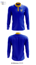 Taylorsville Warrior Football 4945020 Quarter Zip Jacket - 1