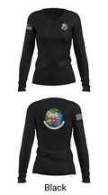 20th Intelligence Squadron 92115320 Women's Long Sleeve V-neck Shirt - 37