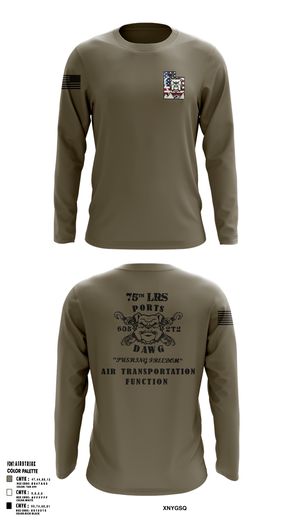 Long Sleeve Performance Shirt, 75 LRS, Air Force, Teamtime, Team time, sublimation, custom sports apparel, team uniforms, spirit wear, spiritwear, sports uniforms, custom shirts, team store, custom team store, fundraiser sports, apparel fundraiser