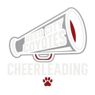 Reed City Coyotes 1554644 Stainless Steel Water Bottle with a Straw Lid