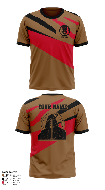 ObieWan 23588262 Short Sleeve Performance Shirt - 3