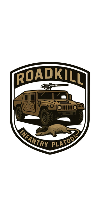 ROADKILL Stainless Steel Water Bottle with a Straw Lid
