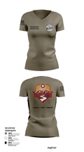 Fort Bliss DENTAC 45605501 Women's Short Sleeve V-neck Shirt - 32