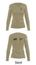 CNSG WEST PAC 72137454 Women's Long Sleeve V-neck Shirt - 92