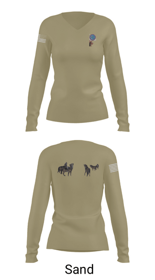Women's Long Sleeve Vneck Shirt, CNSG WEST PAC, , Teamtime, Team time, sublimation, custom sports apparel, team uniforms, spirit wear, spiritwear, sports uniforms, custom shirts, team store, custom team store, fundraiser sports, apparel fundraiser