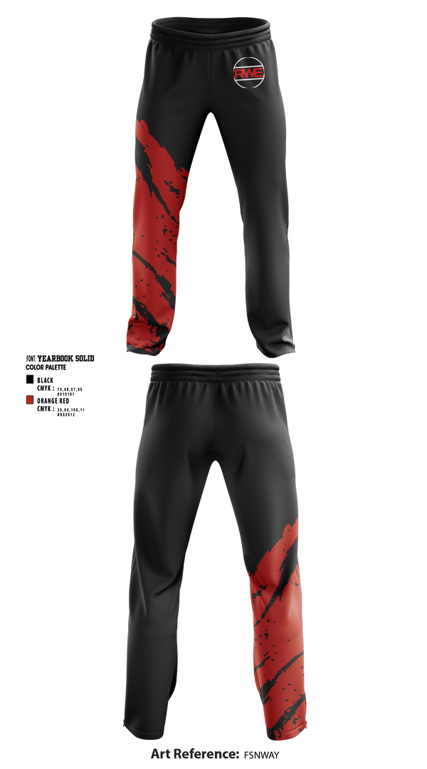 Sweatpants, RWE, Men's Basketball, Teamtime, Team time, sublimation, custom sports apparel, team uniforms, spirit wear, spiritwear, sports uniforms, custom shirts, team store, custom team store, fundraiser sports, apparel fundraiser