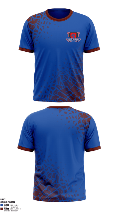 Niles Middle School Soccer 12212356 Short Sleeve Performance Shirt - 1
